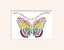Rainbow Butterfly Print