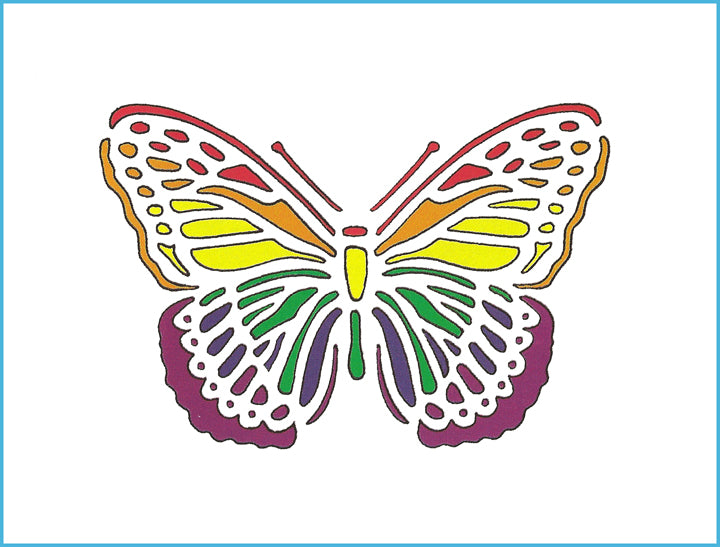 Rainbow butterfly