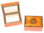 Tiny Brass Inlay Flower Keepsake Box