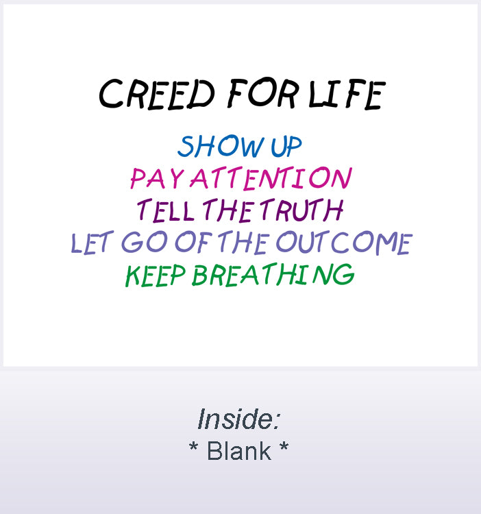 Creed for life