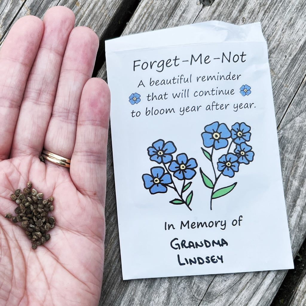 Memorial Seed Packets