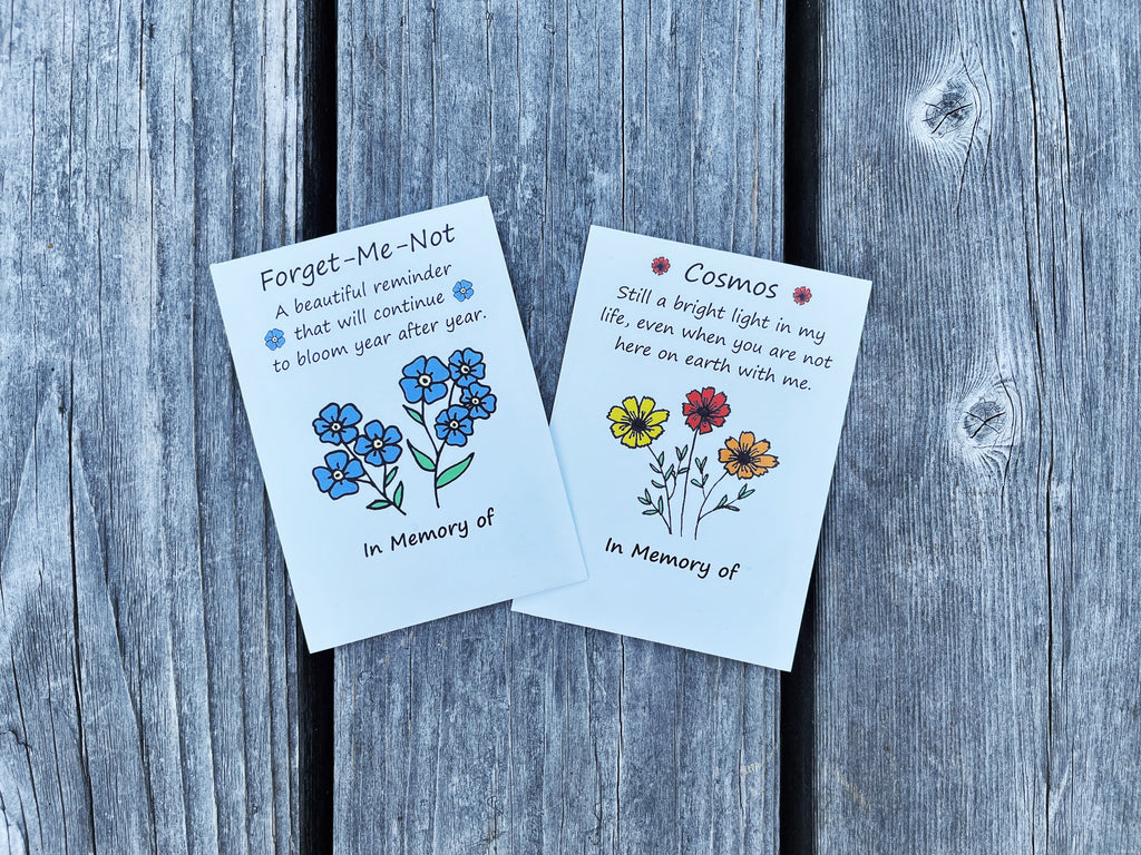 Memorial Seed Packets