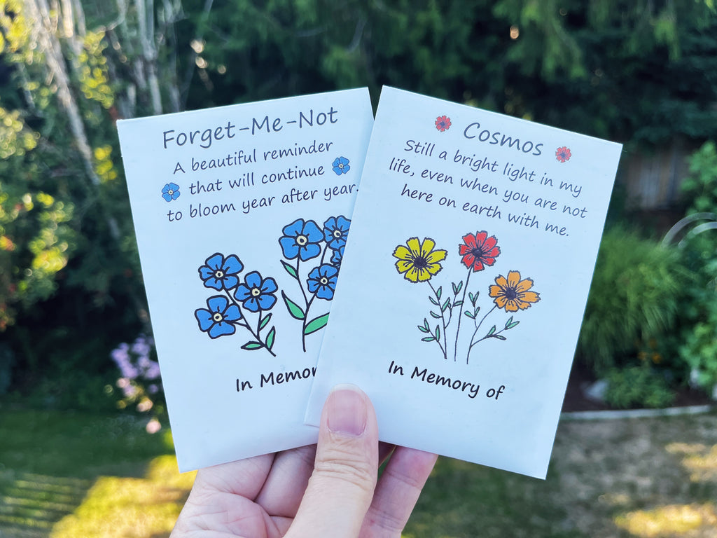 Memorial Seed Packets