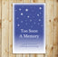 Too Soon a Memory Book