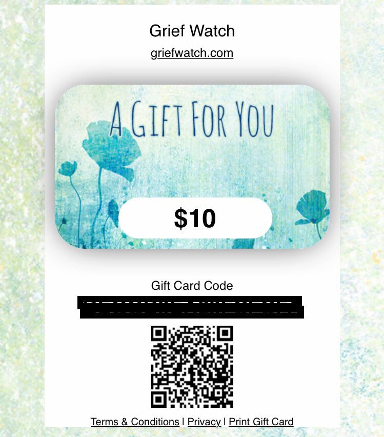 Grief Watch Gift Card