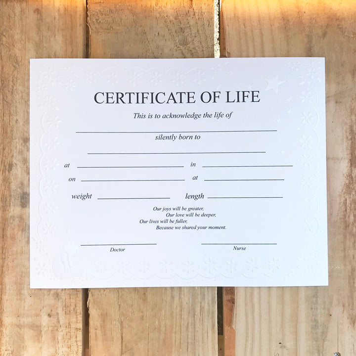Stillborn Certificate