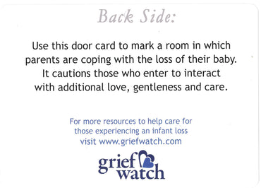 Door Card - Pastel Butterfly