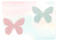 Door Card - Pastel Butterfly