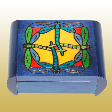 Dragonfly Wooden Memory Box
