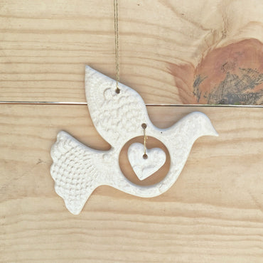 Singing Dove Ornament