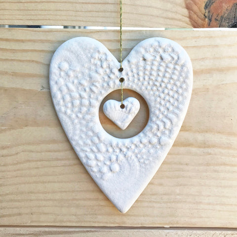 Singing Heart Ornament