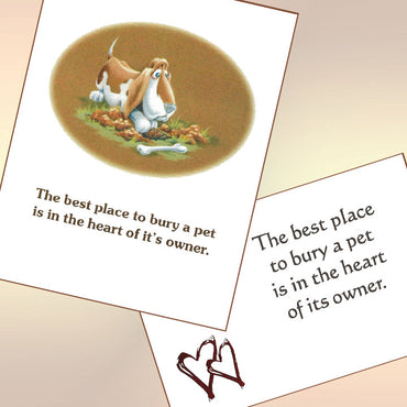 Pet Loss Cards